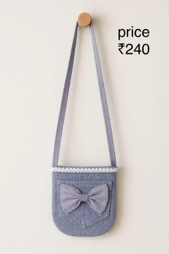 ECO-blue denim bag